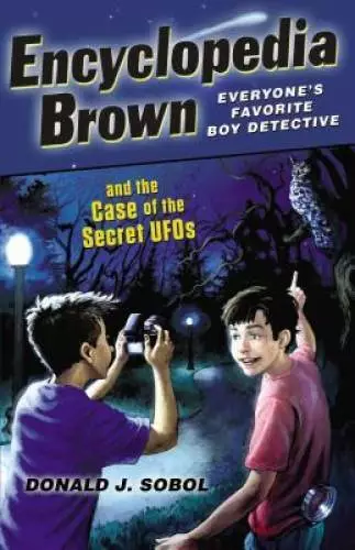 Encyclopedia Brown and the Case of the Secret UFOs - Paperback - GOOD