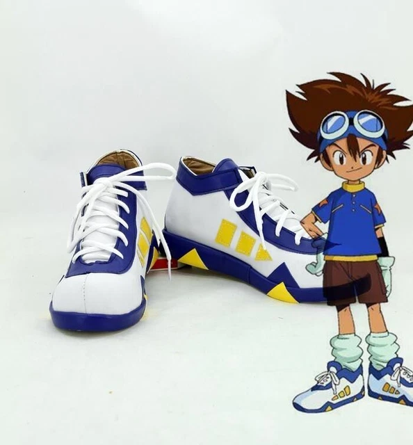 Digimon Adventure YAGAMI TAICHI Cosplay Costume Shoes Shoes chaussure scarpa New