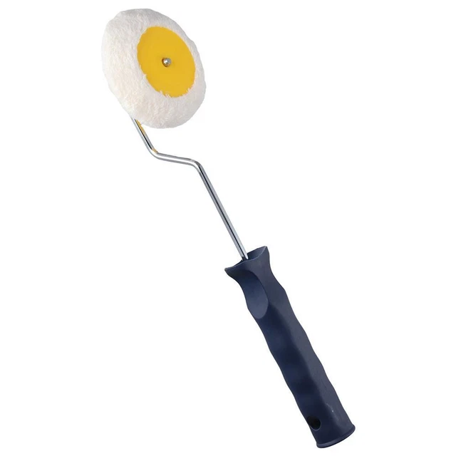 ROLLER WITH FRAME Corner Paint Roller Covers Pipe Paint Sleeve