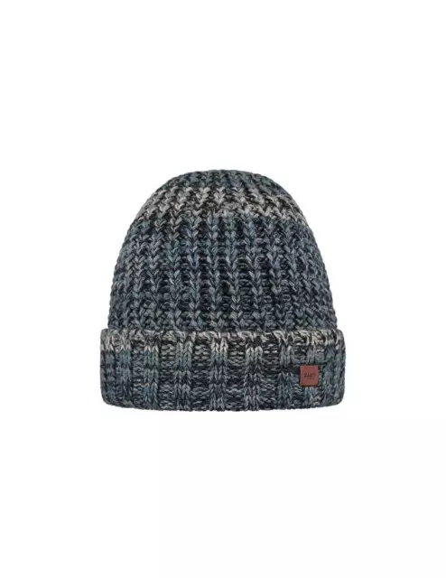 Barts akotan beanie 0335 colore navy blu berretto in tessuto sintetico