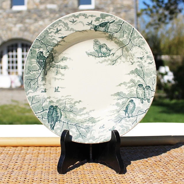 ASSIETTE CREUSE BURGENLAND ANCIENNE