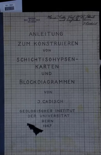 Anleitung zum Konstruieren von Schichtisohypsen-Karten und Blockdiagrammen. Cadi