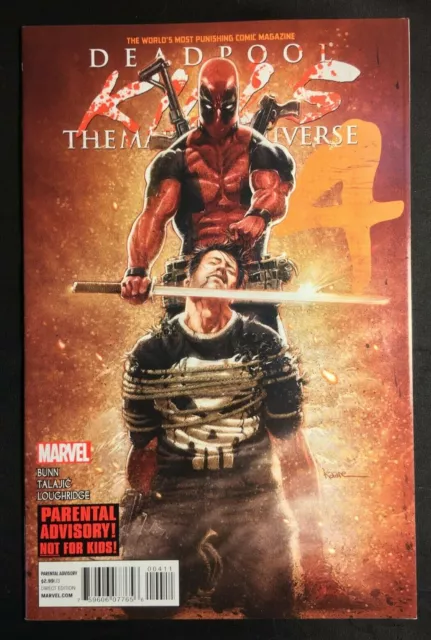 Deadpool Kills The Marvel Universe 4 Kaare Andrews Punisher Spider Man Nova V 1