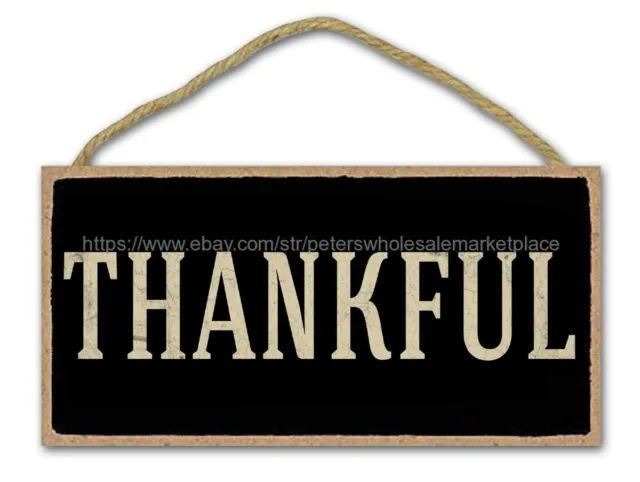 thankful inspirational quote wood sign inspirational wall decor