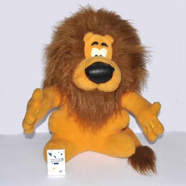 Grande Peluche Vintage AJENA LION – Credit Lyonnais Tour De France Cycliste 80's