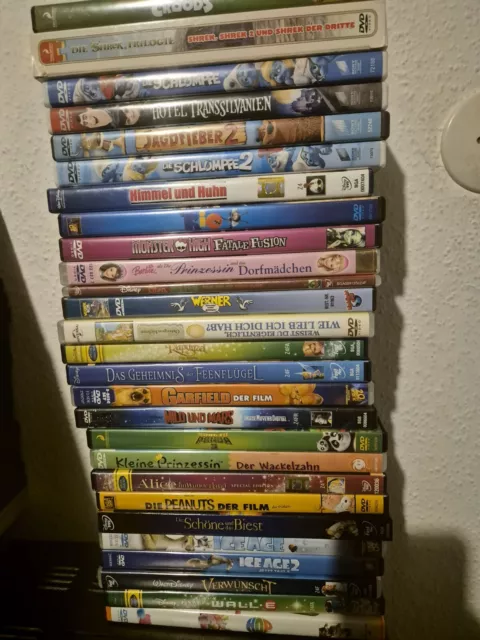 Dvd Sammlung Kinder Disney Dreamworks Usw 29 Filme