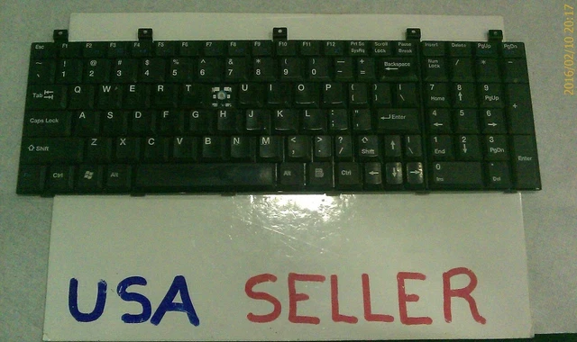 Genuine Averatec 7100 series laptop keyboard MP-03233US-3595 S1N-3UUS411-C54