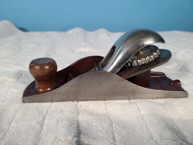 Vintage Stanley No. 110 Block Wood Plane Adjustable Low Angle
