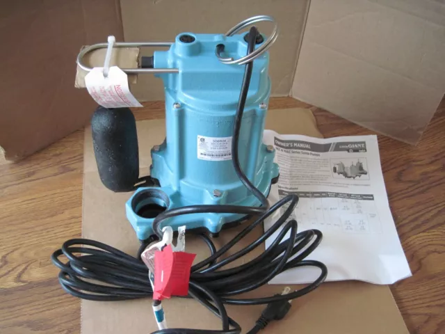 Little Giant 506804 Submersible Sump Pump 6EC Series, 6EC-CIA-SFS, 1/3 HP, 115 V