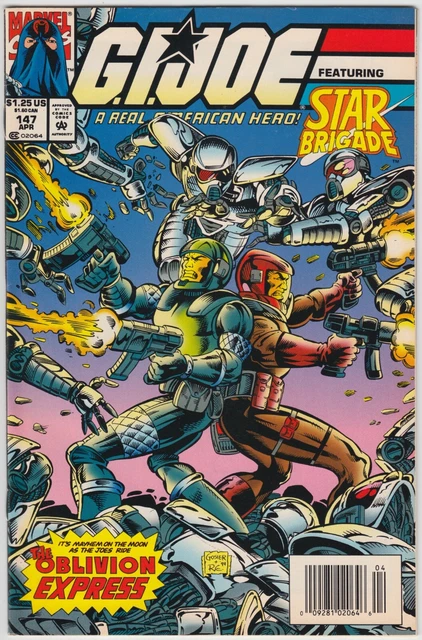 GI JOE: A Real American Hero #147 VF- Marvel Comics 1994 Low Print Run