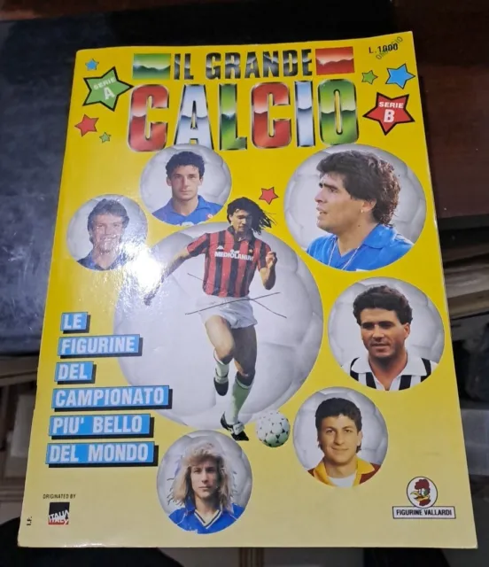 Album Figurine Il Grande Calcio Vallardi 1988 89 Incompleto Calciatori Sport