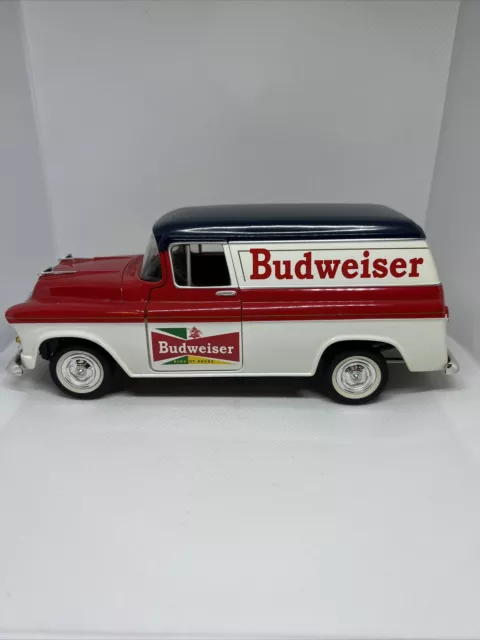 SpecCast 1957 Chevy Budweiser Limited Edition Die Cast Metal Bank - US SELLER