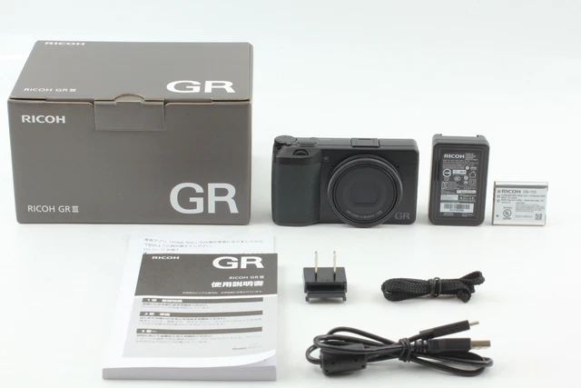 [Top MINT BOX SH:20] Ricoh GR III black 24.2MP Digital Compact camera From JAPAN 2