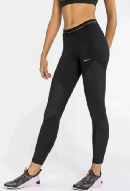NIKE PRO ICON Clash Floral Womens 7/8 Training Tight Fit Gym Tights  Bv5362-661 £39.99 - PicClick UK
