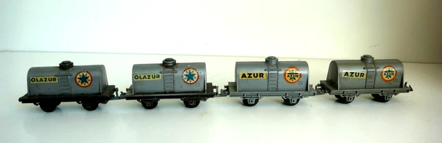 JOUEF - LOT de 6 wagons citernes Esso-Shell-Primagaz- Total. EUR 15,00