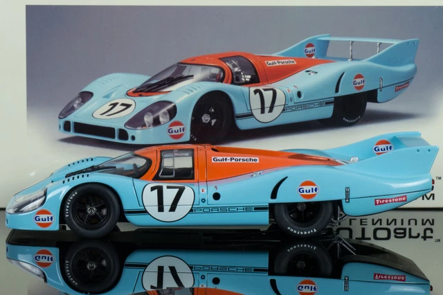 AUTOART PORSCHE 917 Long Tail Le Mans 1971 Siffert/Bell 1:18 $400.00
