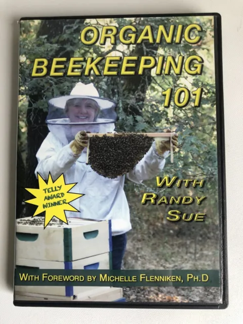 DVD Organic Bee Keeping 101 Natural BeeKeeping Honey Bees Apiary Farm Free Post