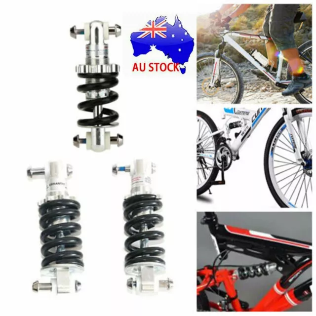 100-150mm Bicycle Mountain Bike Rear Suspension Spring Shock Absorber Durable AU