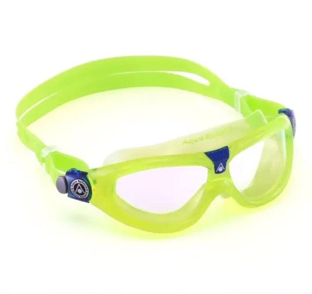 Seal Kid 2 Aqua Sphere Junior Swim Goggle green/blue - Age 3+ -New In Packaging