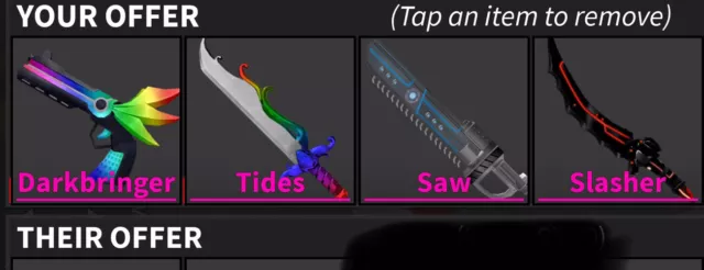 ROBLOX MURDER MYSTERY 2 MM2 Chroma Tides Godly Knife Fast Shipping! $12.99  - PicClick