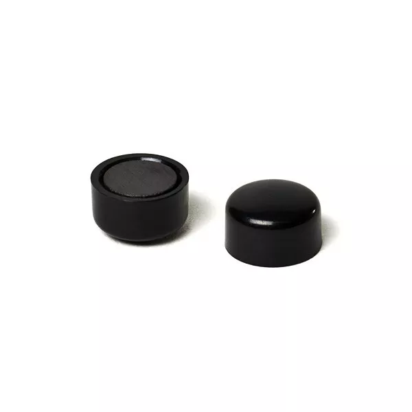 100x MAGNET PIN, SCHWARZ, 11x7 mm, OFFICEMAGNET, PINNWAND, GÜNSTIG, SUPERMAGNETE