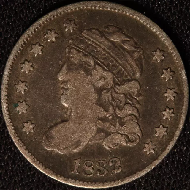 1832 Capped Bust Half Dime, Sharp, Original Surfaces, Problem Free Type Coin!