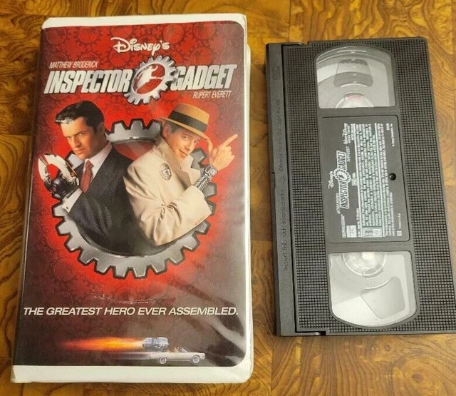 DISNEY'S INSPECTOR GADGET (VHS 1999, Clamshell) Matthew Broderick