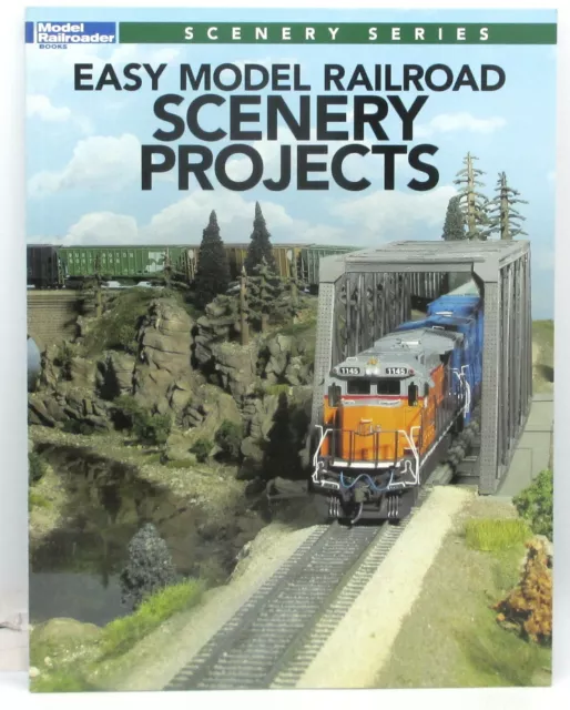 Model Railroader 12499 Easy Model Railroad Scenery Projects (Book) Terrain Guide