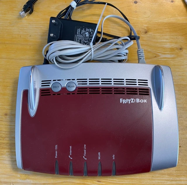 Avm Fritz!Box 7330 Adsl Adsl2+ Modem Router Centralino Voip Wan 2 Lan Wi-Fi