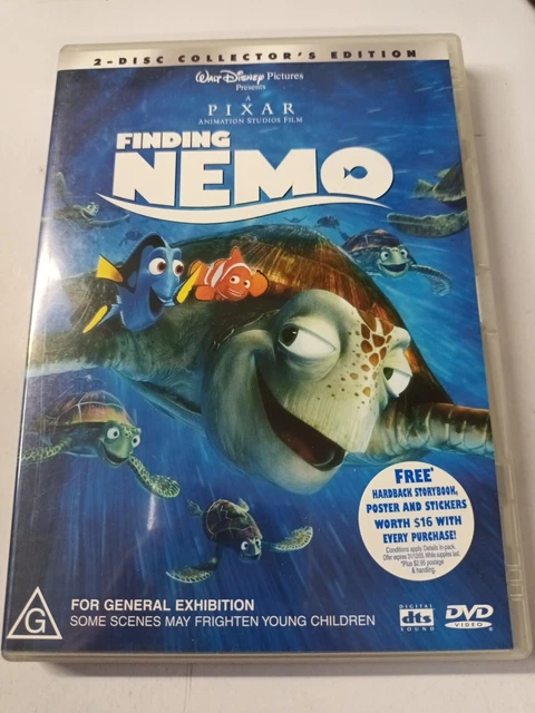 Finding Dvd FINDING NEMO DVD (Region 4) 2 Disc Collector's Edition Disney Pixar ...