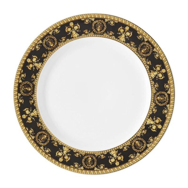 Rosenthal Versace Porzellan  I Love Baroque Nero  Frühstücksteller 22cm  neu