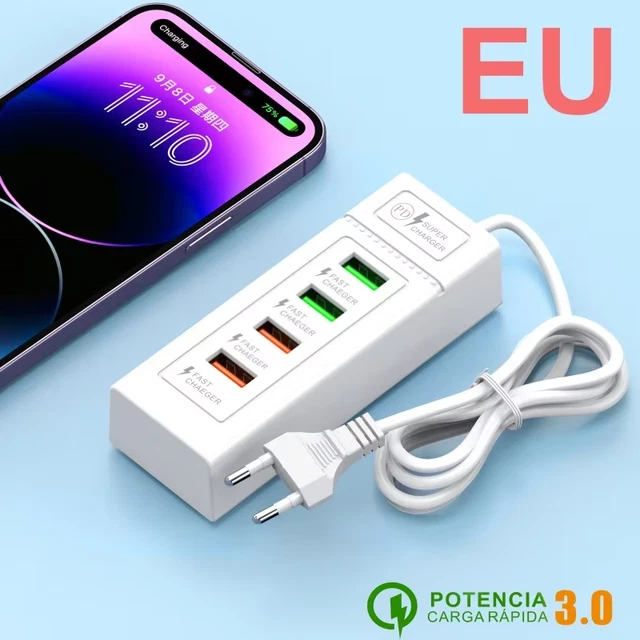 ADATTATORE DI RICARICA Con Funzione Di Ricarica Rapida, Con Cavo Di Ricarica Ori EUR 24,67 - IT