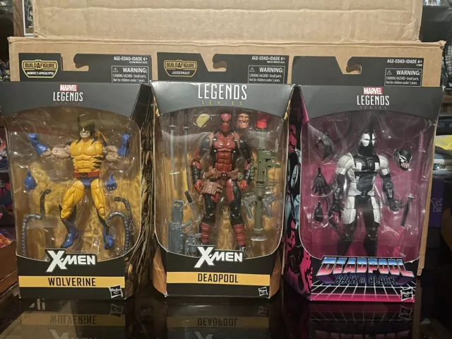 Marvel Legends X-MenAction Figure Lot Deadpool 6 inch Wolverine Deadpool Venom