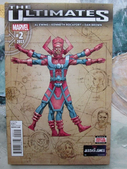 2015 Marvel the ULTIMATES # 2 FIRST 1st app Appearance of Galactus LIFEBRINGER
