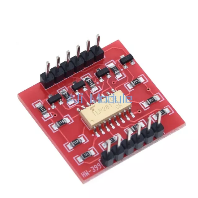 TLP281 4-Channel Opto-isolator IC High &Low level Expansion Board For Arduino