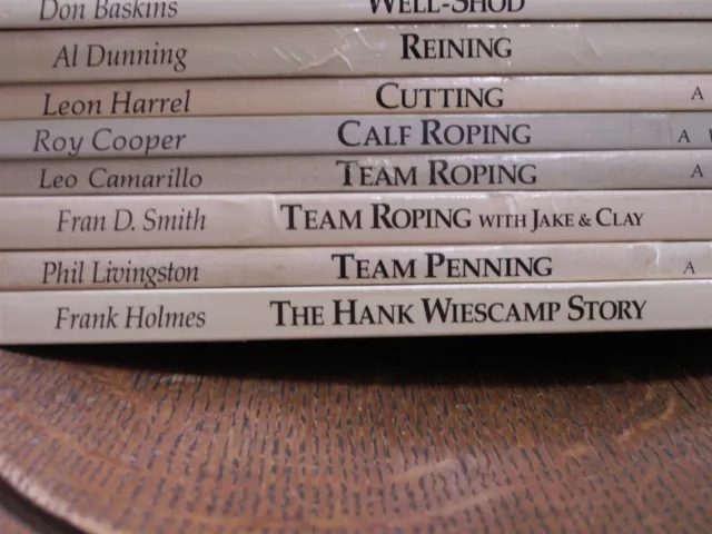 8 Western Horseman books / Reining Calf Roping Team Penning Shoeing free ship