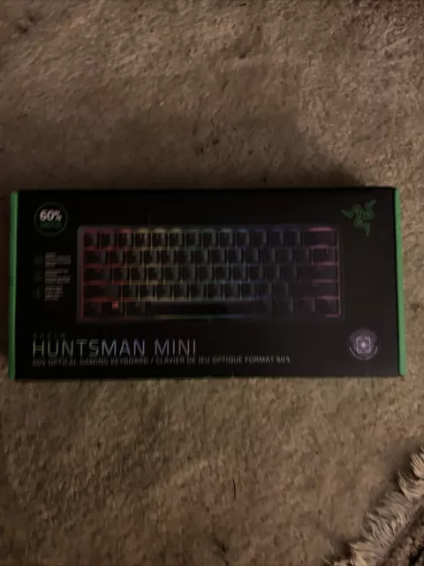 Razer Huntsman Mini - 60% Size Keyboard, Highly Ergonomic, RGB Clicky Keys