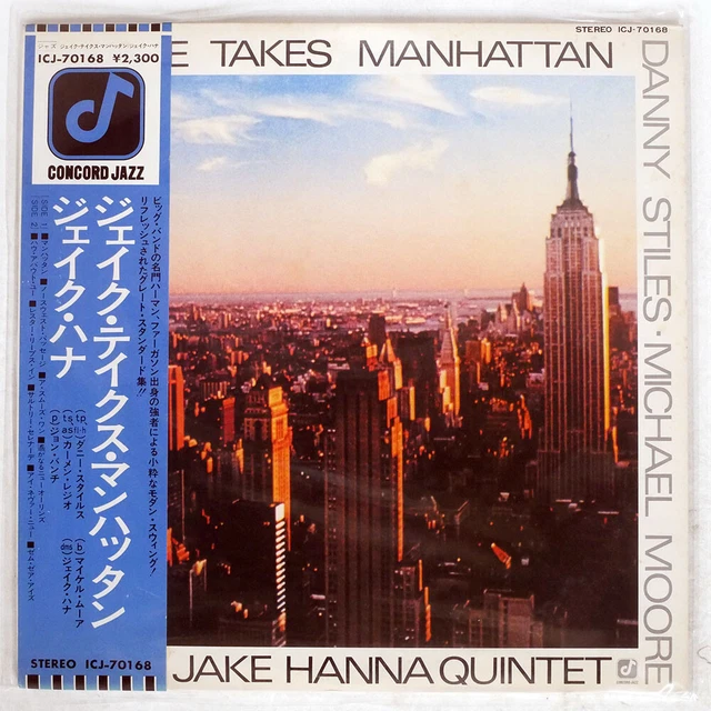 JAKE HANNA QUINTETT Jake Takes Manhattan Concord Jazz Icj70168 Japan