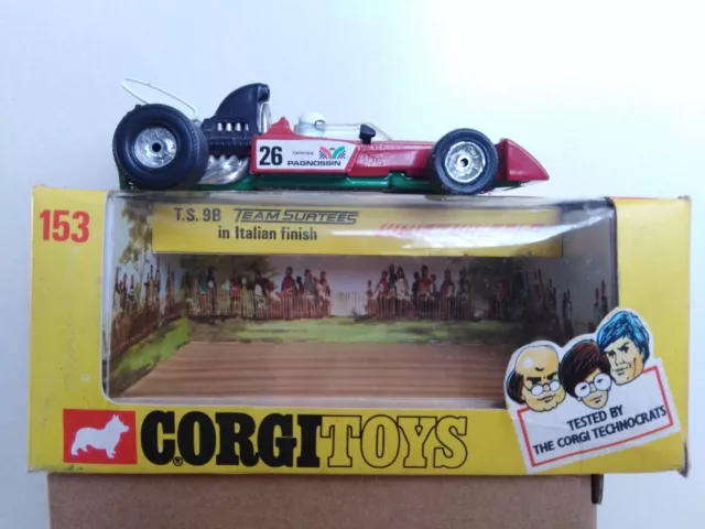 Corgi 153 Team Surtees T.S.9B Italian colours.