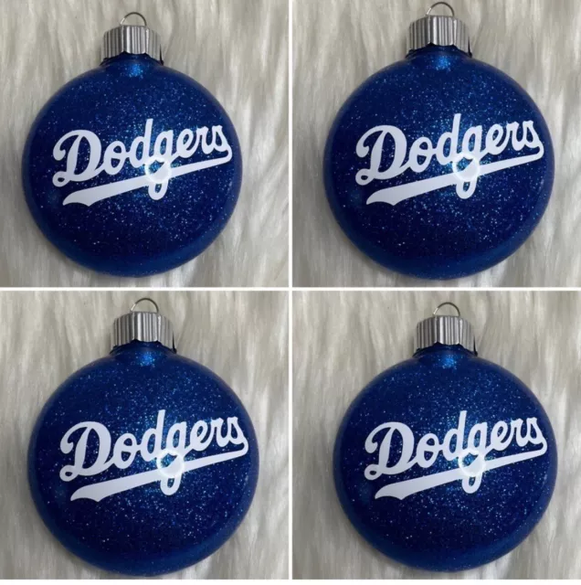 Ornaments Dodgers Lot Of  4