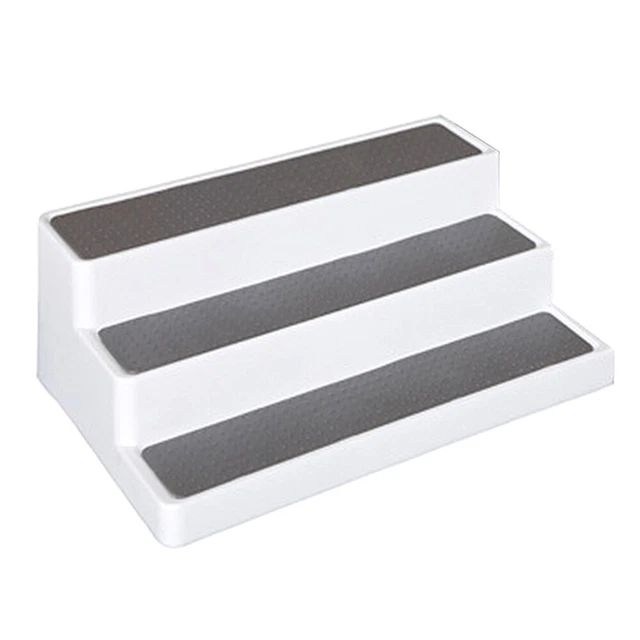 Soporte de almacenamiento de especias de cocina varillas de tres capas estante de almacenamiento de cocina