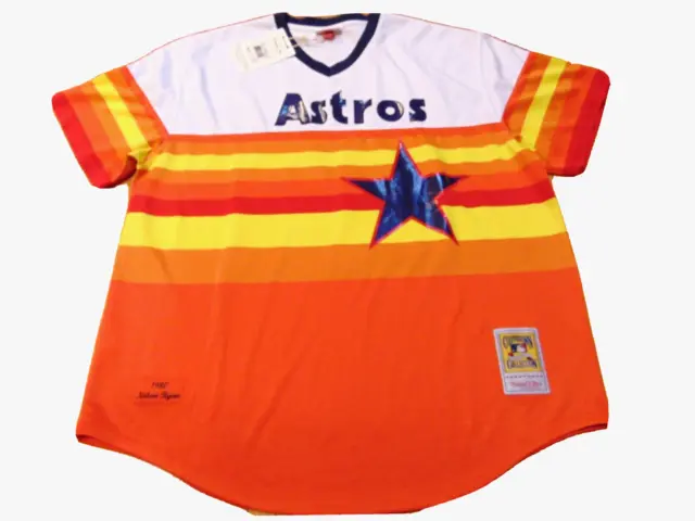 Men's Nike White Houston Astros Home Cooperstown Collection Team Jersey