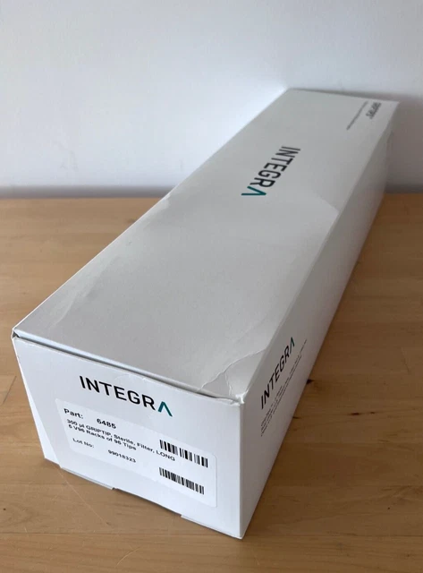 INTEGRA 6485 GRIPTIP 300 µl LONG Filter Sterile 4 V96 Racks of 96 Pipette Tips,