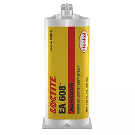 Loctite 398455 Epoxy Adhesive, Dual-Cartridge, 1.69 Oz, Clear, 1:1 Mix Ratio,