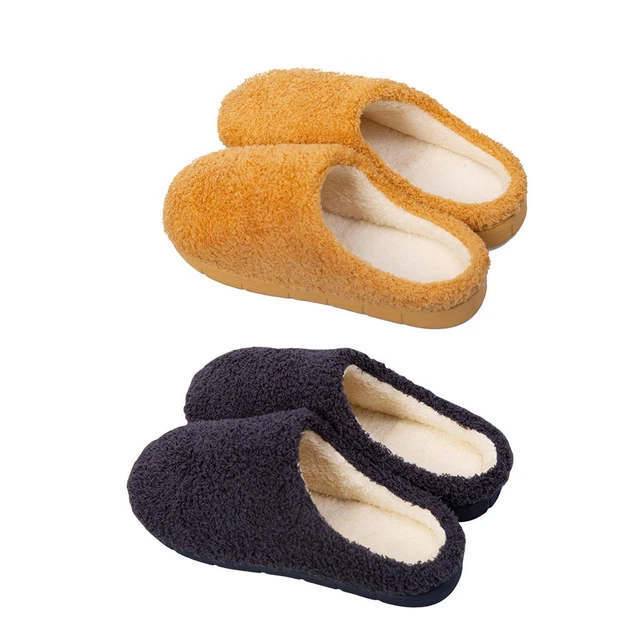 Morbide pantofole in peluche Scarpe invernali calde antiscivolo Comode pantofole