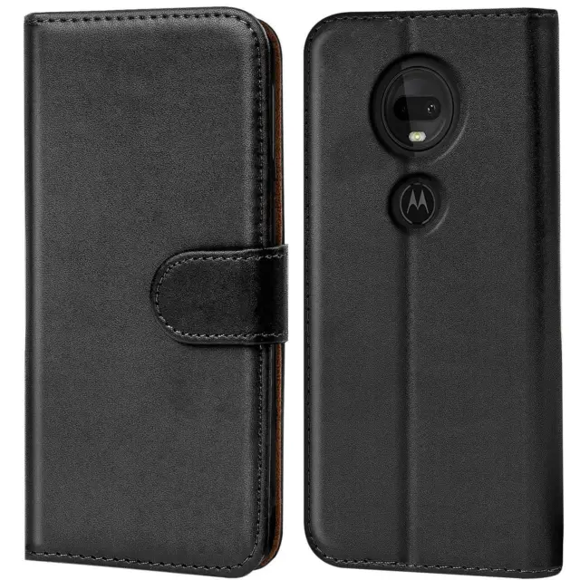 Schutz Hülle Für Motorola Moto G7 Power Handy Klapp Schutz Tasche Book Flip Case