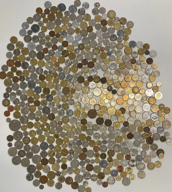 2,47 Kg Münzen Konvolut Kiloware