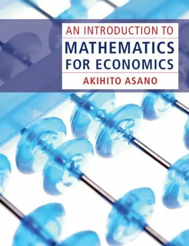 An Introduction to Mathematics for Economics, Asano, Akihito, New condition, Boo