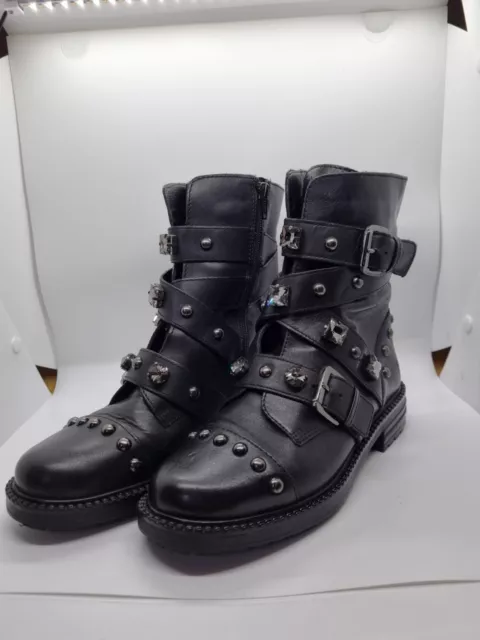 Carvela sander hotsell biker boots