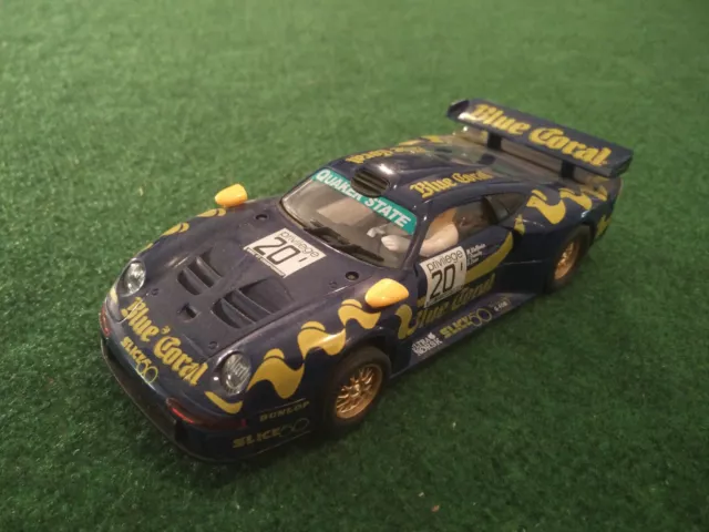 Ninco SLOT 1/32 Porsche 911 GT1 Blue Coral 50175 (Scalextric Carrera)